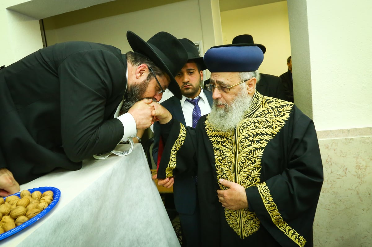 'הקבלת פני רבו' בשיעור השבועי • צפו בתיעוד