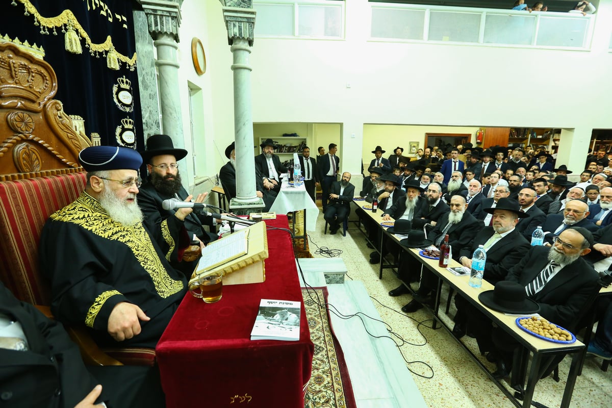 'הקבלת פני רבו' בשיעור השבועי • צפו בתיעוד