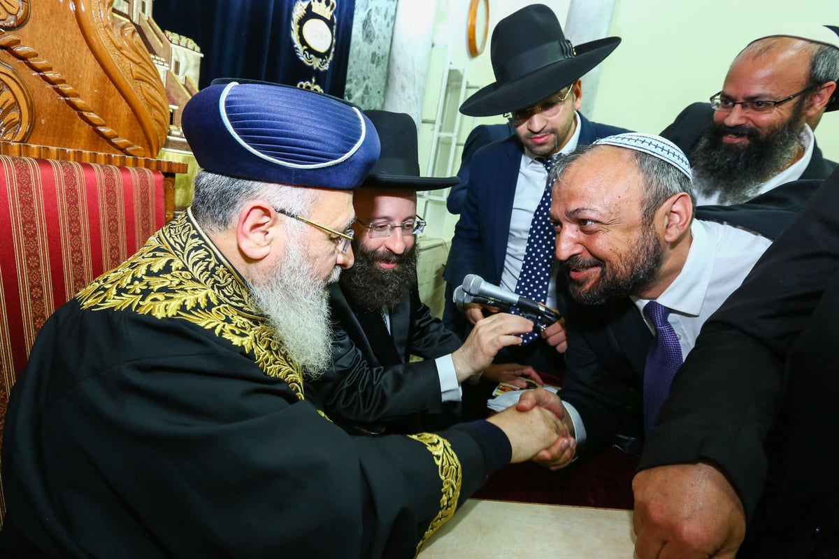 'הקבלת פני רבו' בשיעור השבועי • צפו בתיעוד