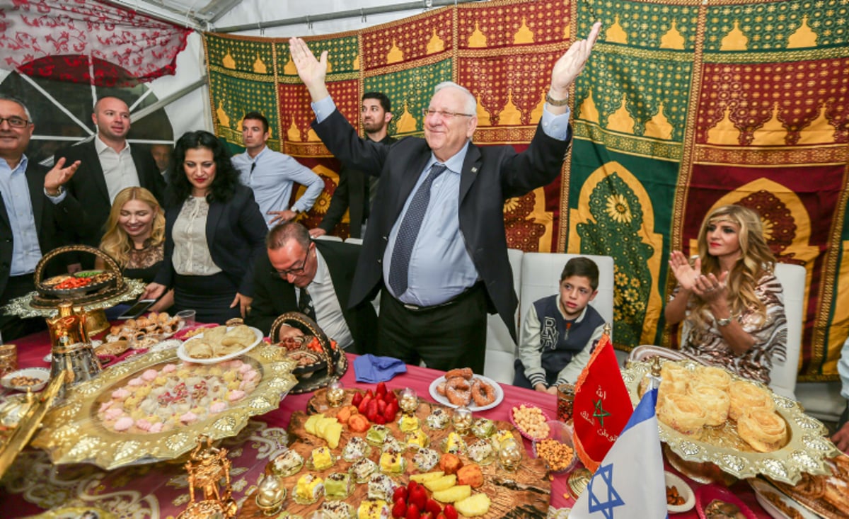 צפו: כך הפוליטיקאים חגגו את המימונה