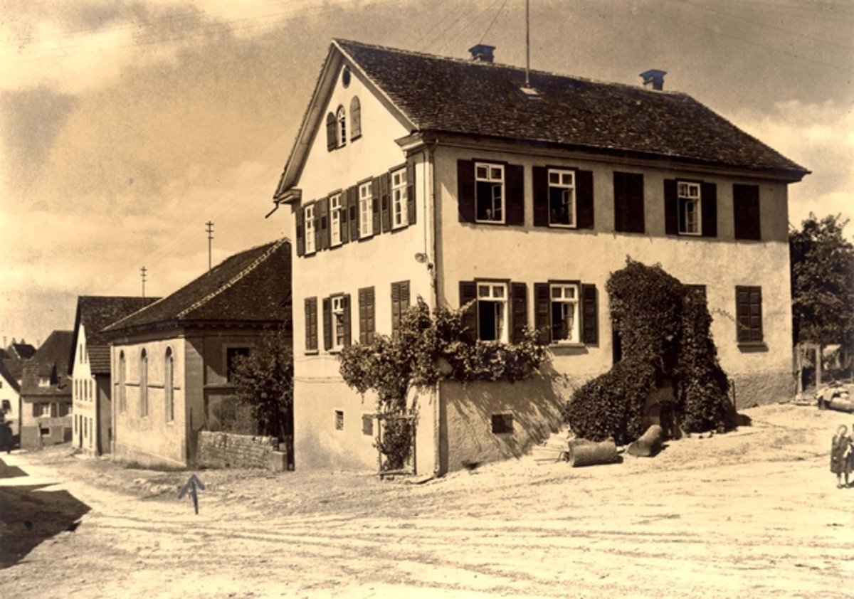 בית הכנסת בעיר אוכברג גרמניהHochberg, Germany, A synagogue.