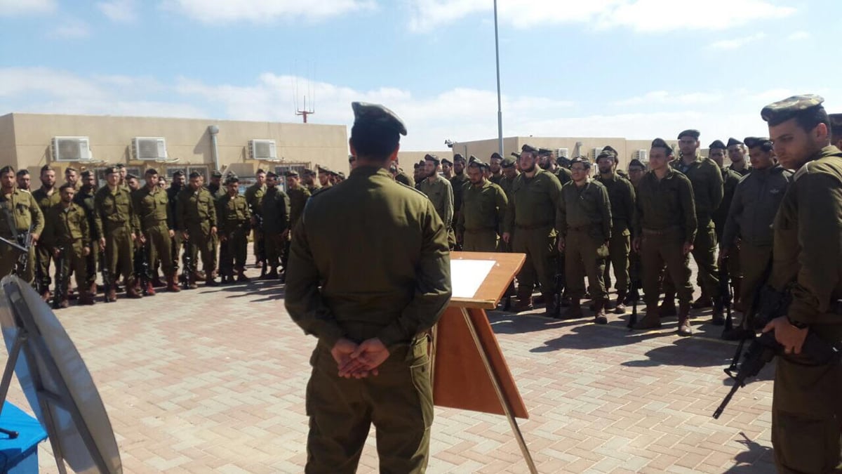 כוח של שתיקה: החיילים החרדים עמדו בצפירה