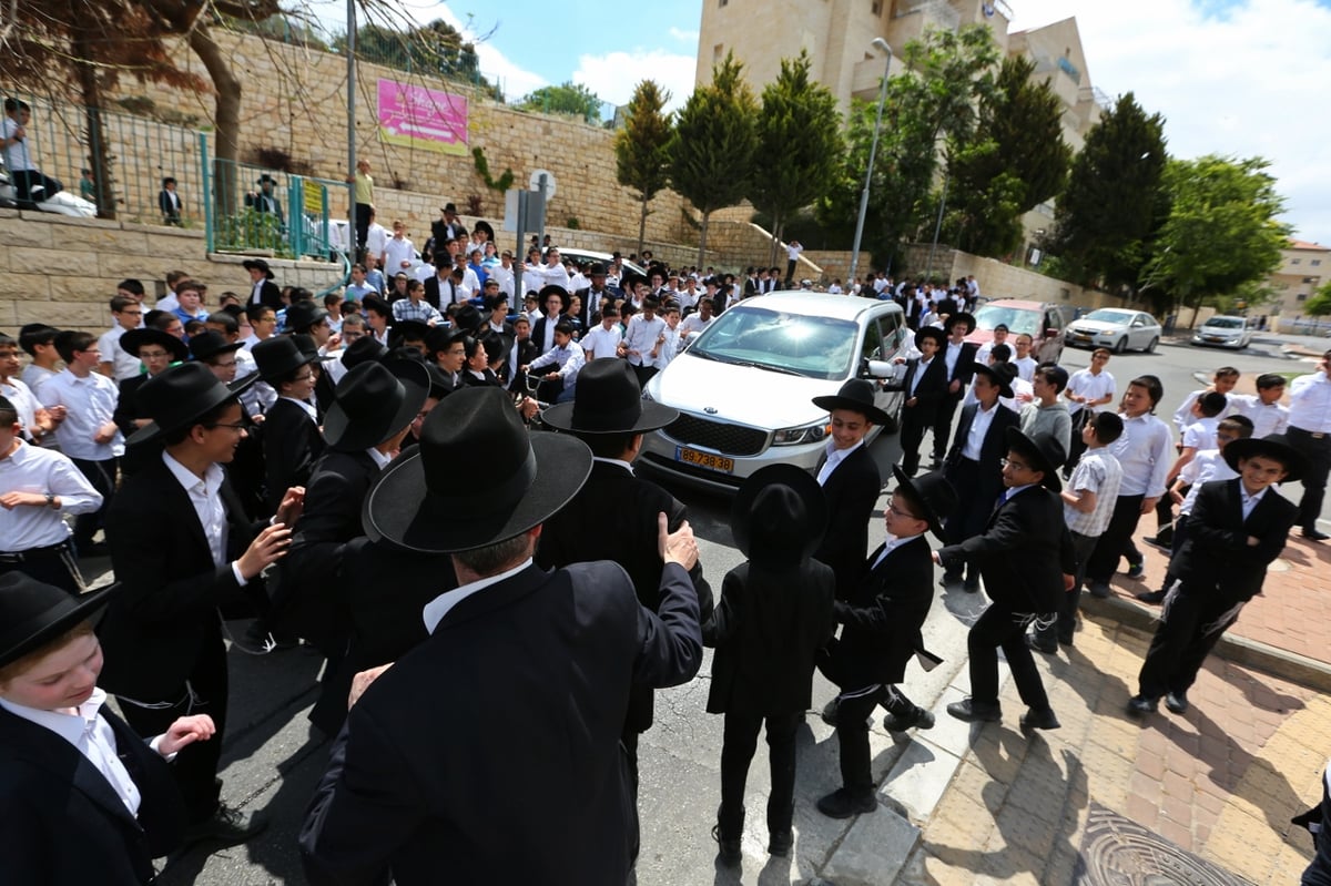 המסע של הגאון רבי דב לנדו בבית שמש • תיעוד