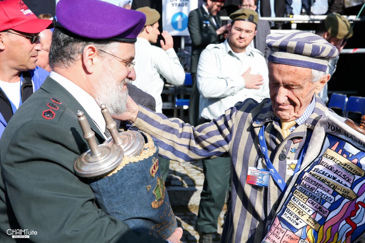 גלריה מסכמת: אלפים במצעד החיים בפולין