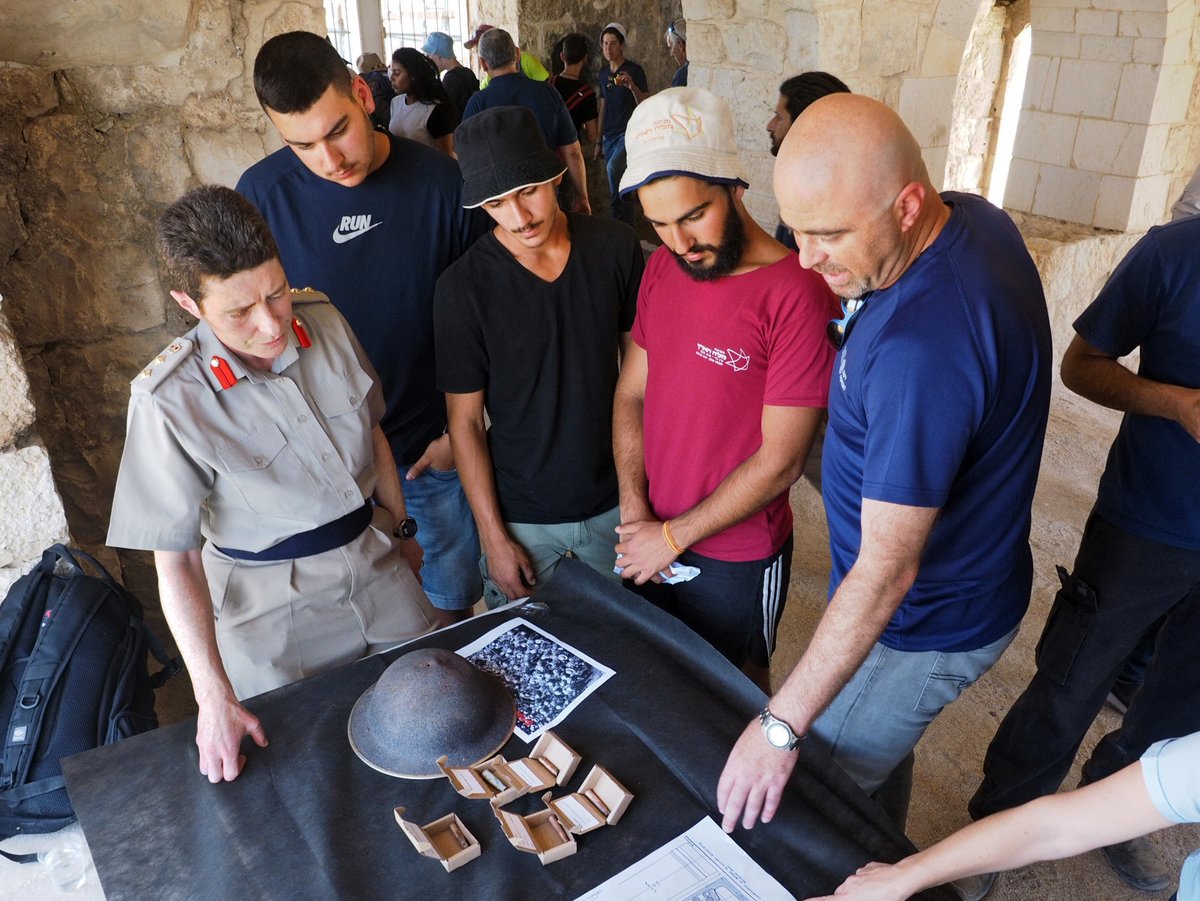 ליד ראש העין: נחשפה עדות לקרב הגדול במלחמת העולם הראשונה