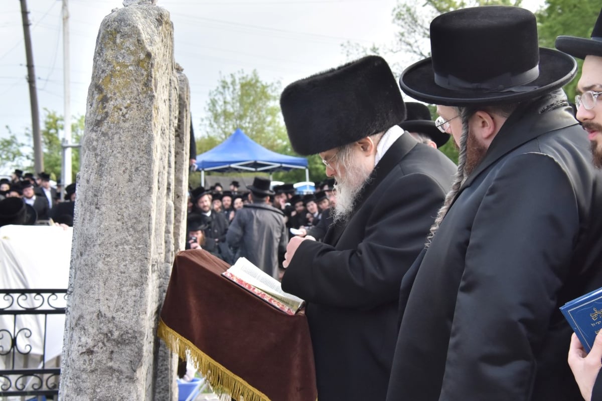 הסתיים החלק הראשון במסע האדמו"ר מבעלזא • תיעוד