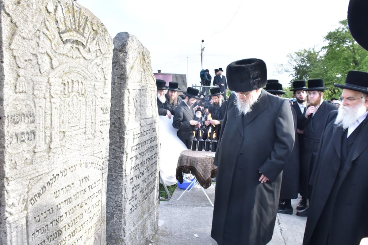 הסתיים החלק הראשון במסע האדמו"ר מבעלזא • תיעוד