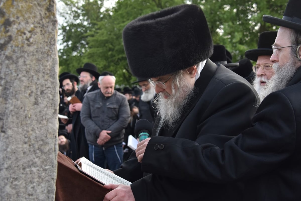 הסתיים החלק הראשון במסע האדמו"ר מבעלזא • תיעוד