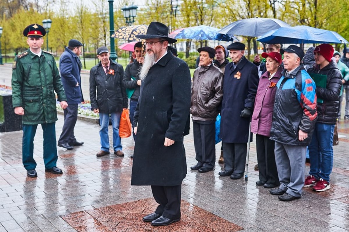 הקהילה היהודית ברוסיה ציינה את 'יום הניצחון' • צפו