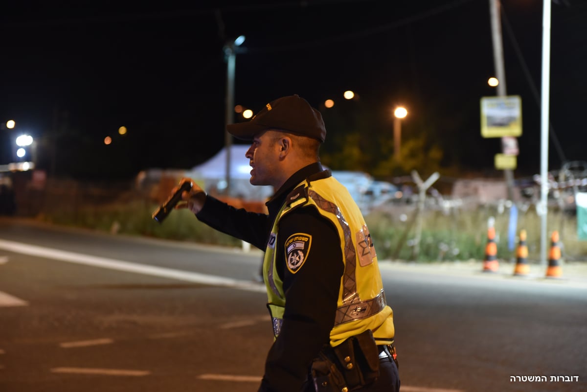 ל"ג בעומר במירון • צפו בתיעוד המשטרה