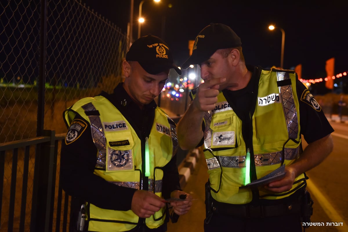 ל"ג בעומר במירון • צפו בתיעוד המשטרה