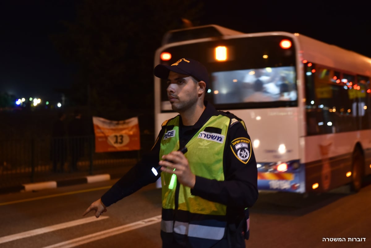 ל"ג בעומר במירון • צפו בתיעוד המשטרה