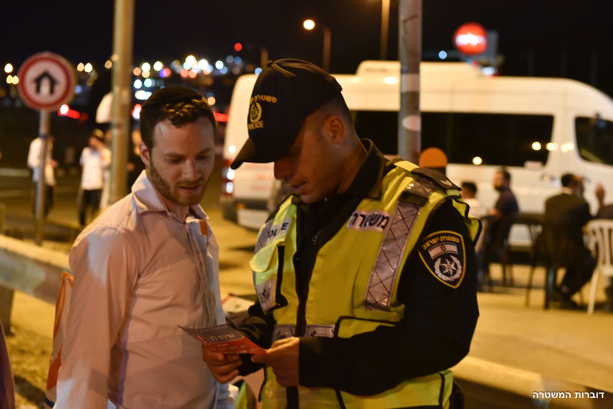 ל"ג בעומר במירון • צפו בתיעוד המשטרה