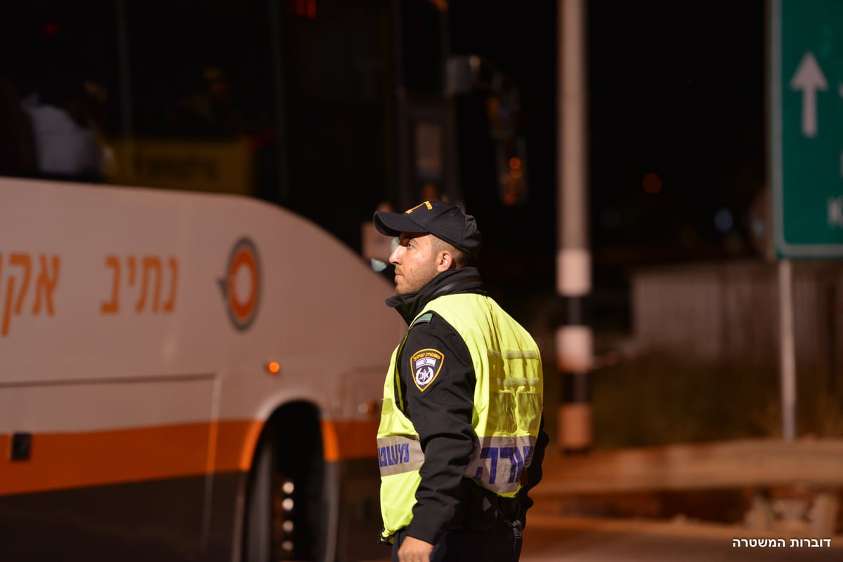 ל"ג בעומר במירון • צפו בתיעוד המשטרה