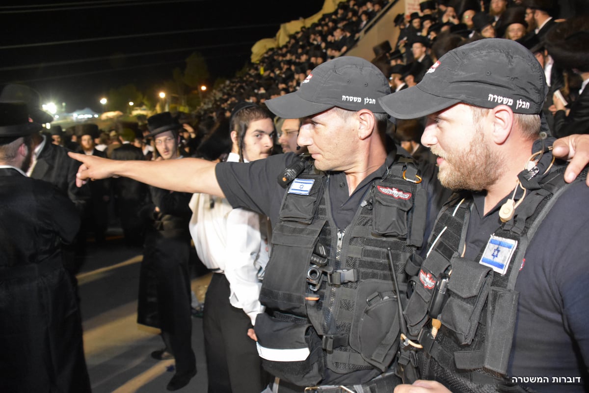 ל"ג בעומר במירון • צפו בתיעוד המשטרה