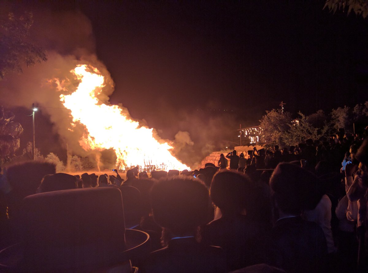 הדלקת המדורה המסורתית ביישוב אור הגנוז