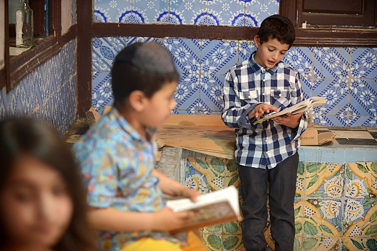 חגיגות ל"ג בעומר באי ג'רבה בתוניסיה • צפו