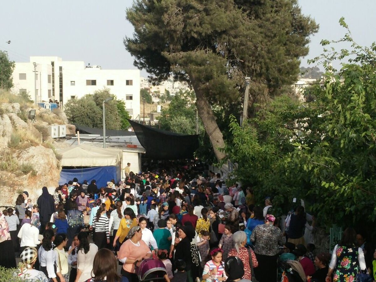 תיעוד מיוחד: ל"ג בעומר בקבר שמעון הצדיק