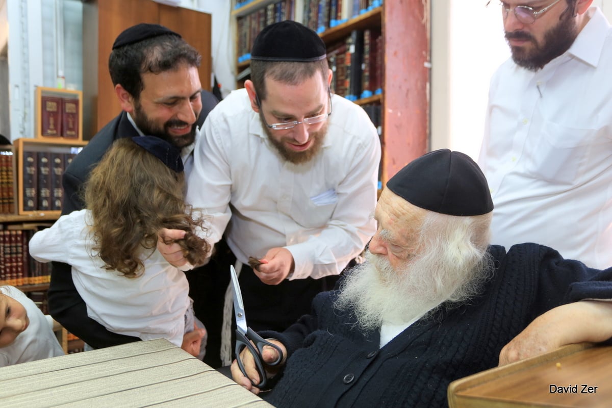 תיעוד: ילדי החלאקה אצל מרן שר התורה