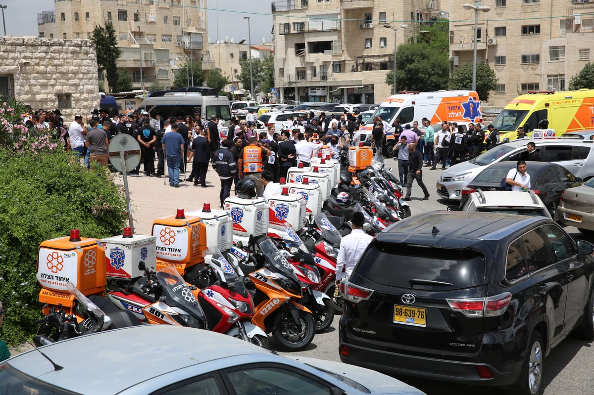 מאות ליוו למנוחות את מתנדב 'איחוד הצלה'  אפי גדסי ז"ל