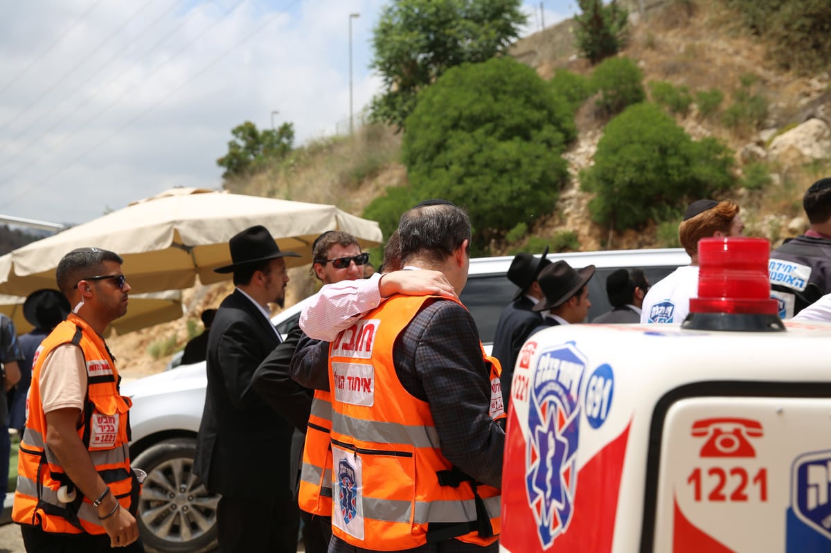 מאות ליוו למנוחות את מתנדב 'איחוד הצלה'  אפי גדסי ז"ל