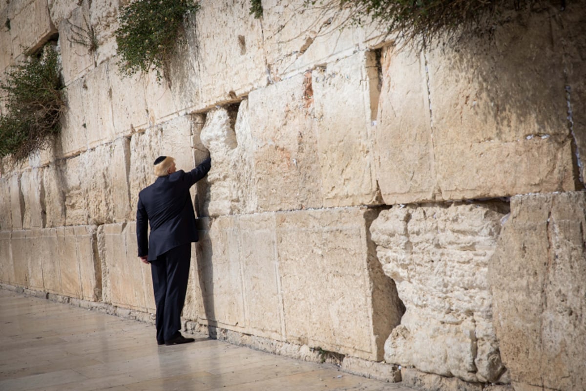 ועכשיו הגלריה: צפו ביום הראשון של ביקור טראמפ בישראל