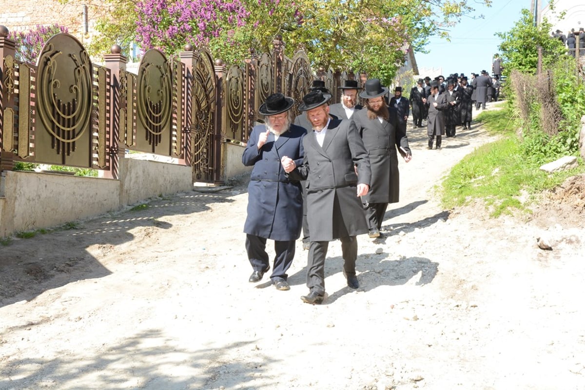 מסע האדמו"ר מסאטמר ומאות הנגידים. צפו