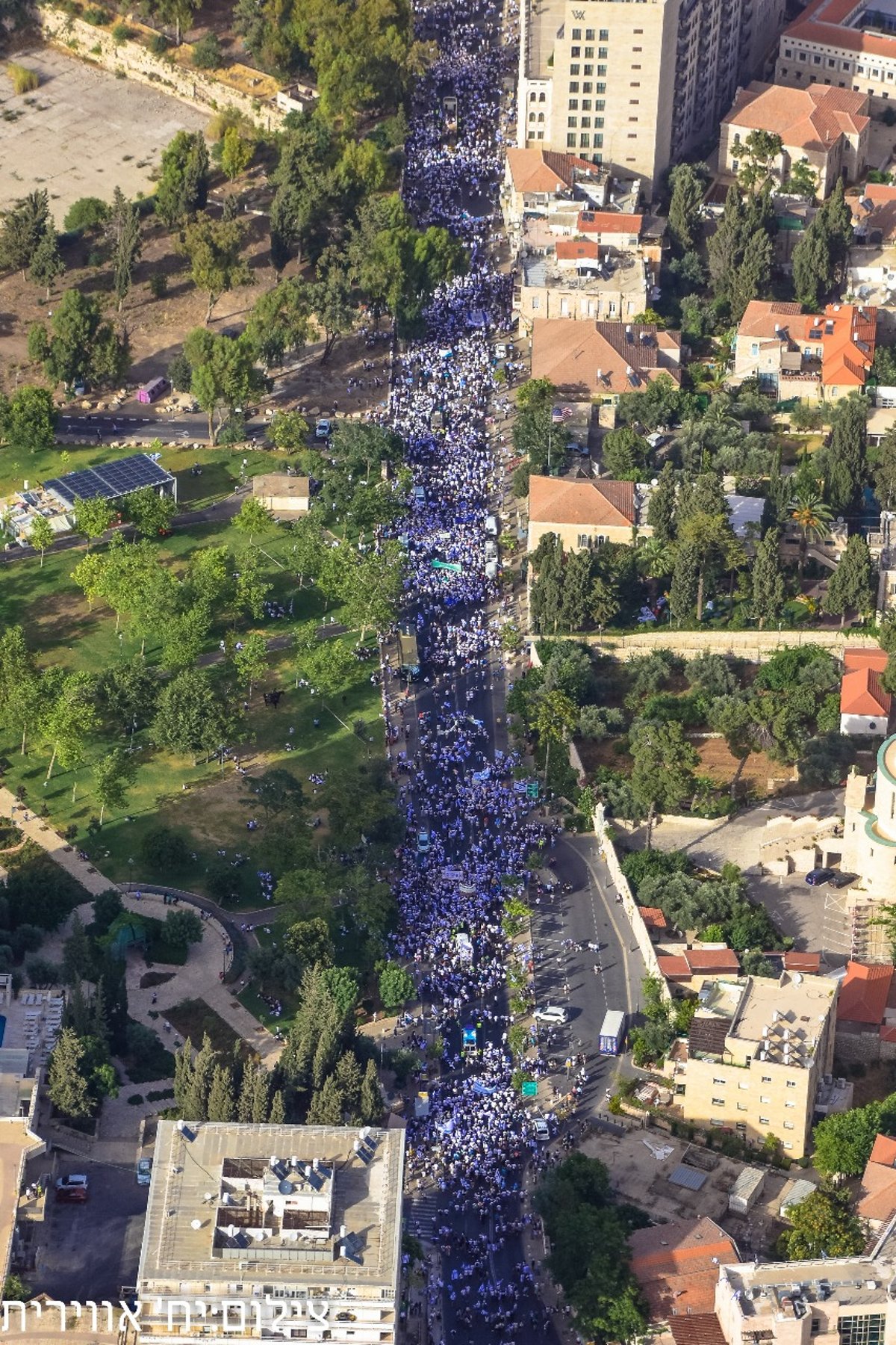 ריקוד הדגלים - אלו הרחובות החסומים לתנועה