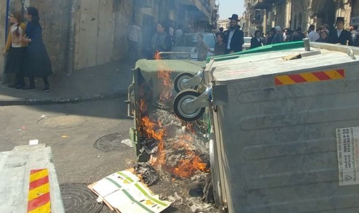 המשטרה החרימה מצלמות ועוררה מהומה; שוטר נפצע • צפו