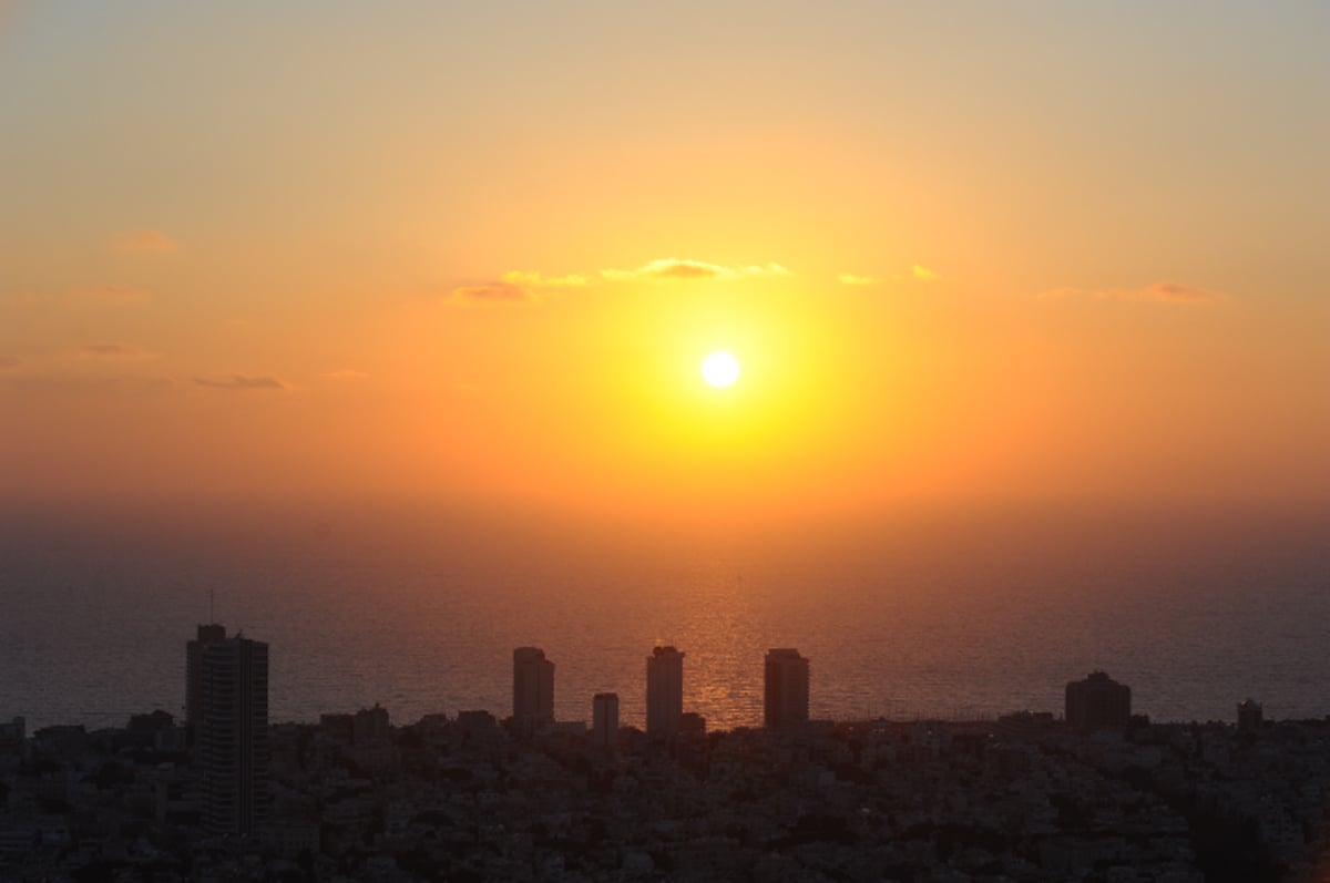 השמים של תל אביב • צפו בגלריה ממגדלי עזריאלי