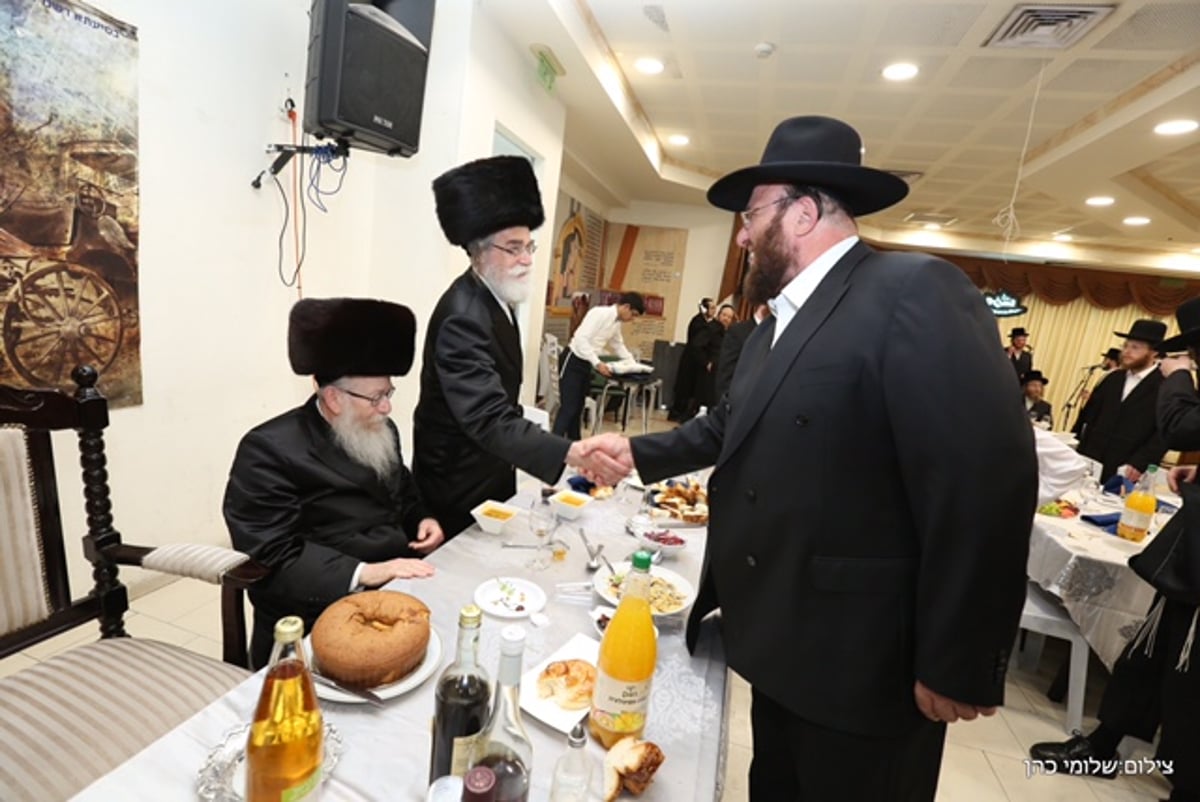 ריבלין והרצוג בשבע ברכות של ליצמן. צפו