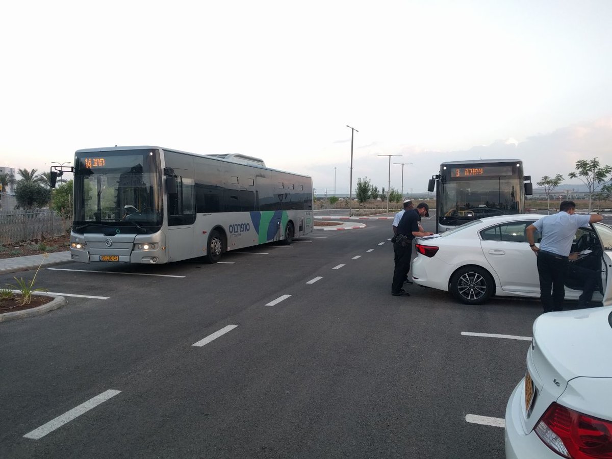 18 אוטובוסים של 'סופרבוס' הורדו מהכביש; 18 נהגים נחקרו