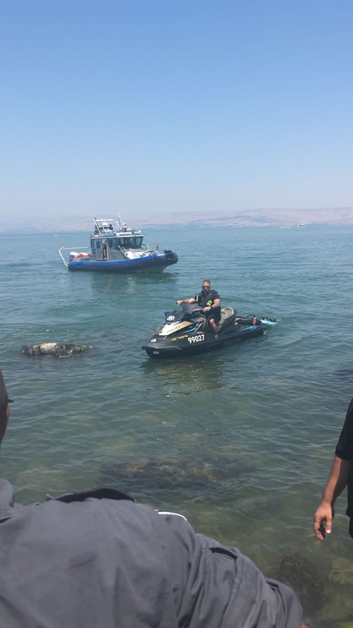 אגם מסוכן: עוד צעיר טבע למוות במי הכנרת