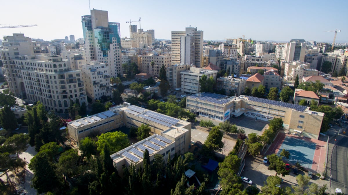 ירושלים, תל אביב ו...מודיעין עילית מהאוויר