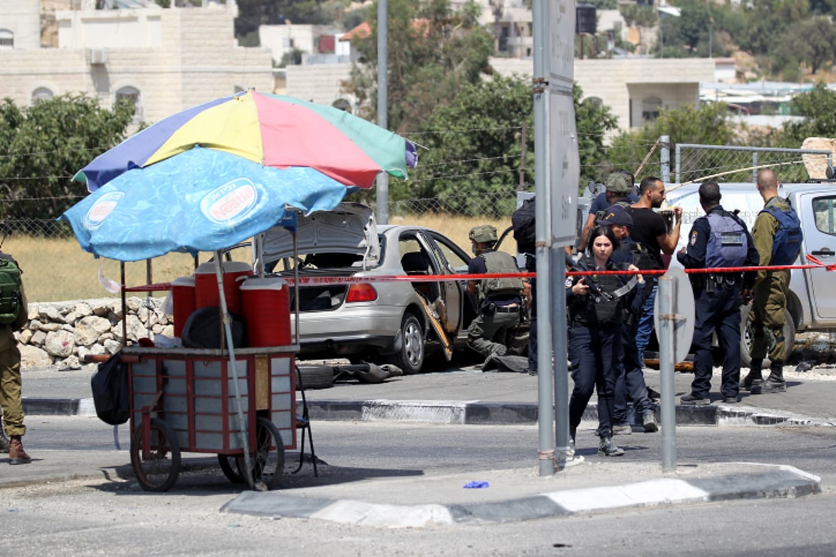 2 חיילים נפצעו בפיגוע דריסה באזור חברון