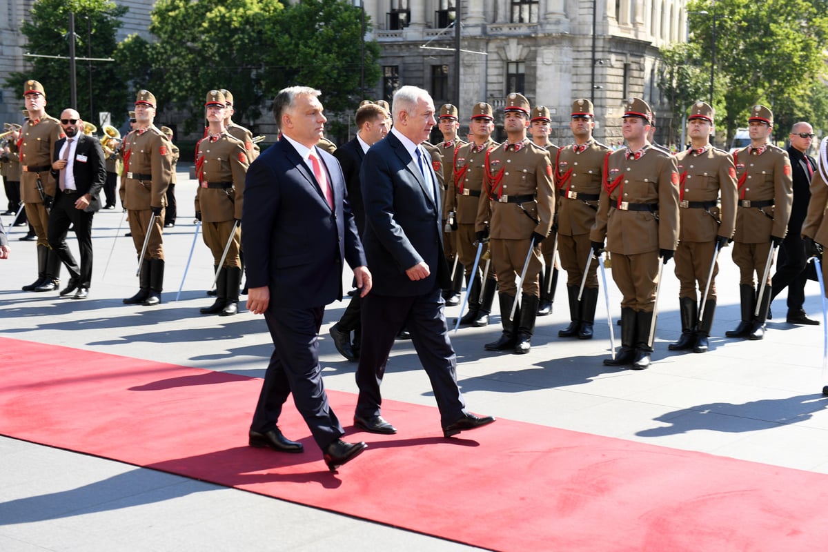 כך התקבל נתניהו בביקור ההיסטורי בהונגריה • צפו