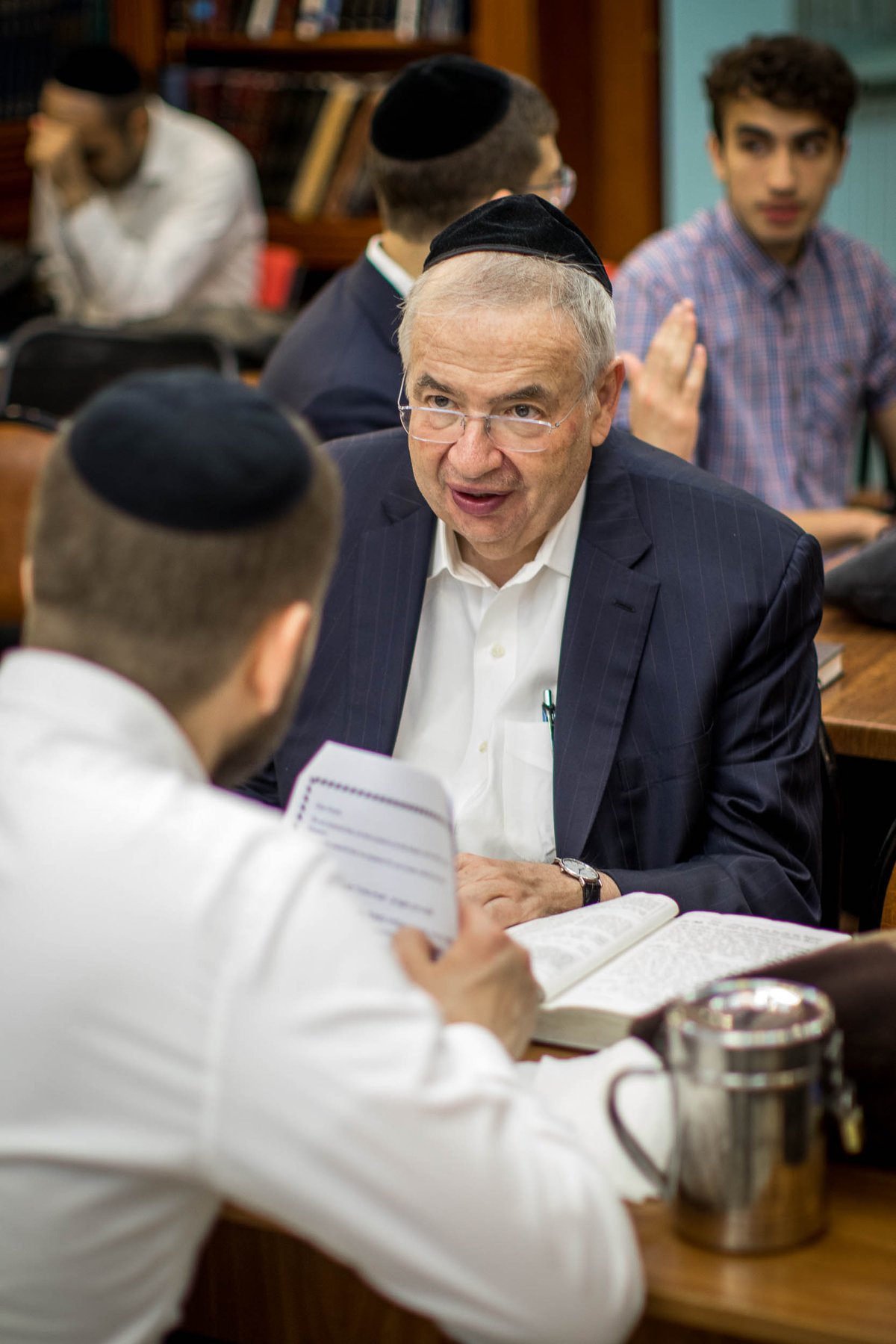 הגר"ש קמינצקי במוסקבה: "לו הגעתי רק בשביל מסירות הנפש של תלמידה זו - דיינו"