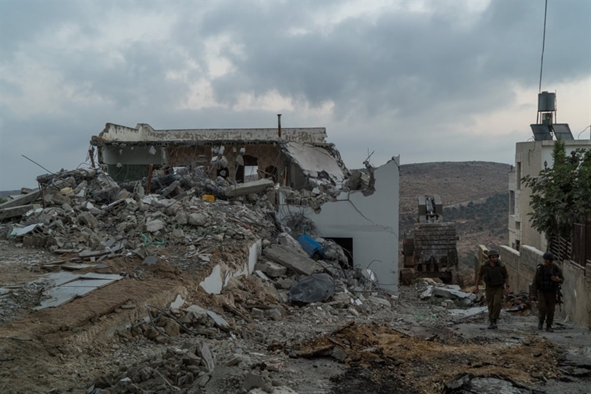 כך הרסו כוחות צה"ל את בתיהם של ארבעה מחבלים • צפו