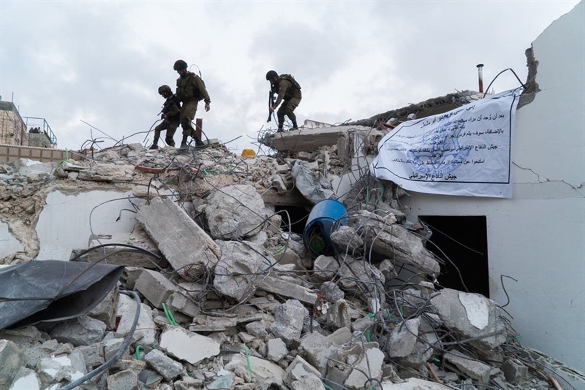 כך הרסו כוחות צה"ל את בתיהם של ארבעה מחבלים • צפו