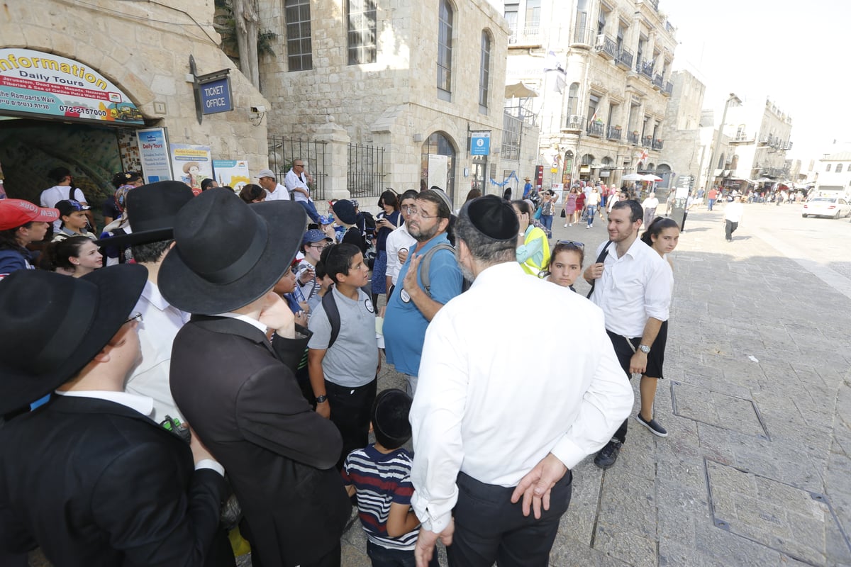 מסע אל לב ההיסטוריה: פרוייקט "בשבילי ירושלים"