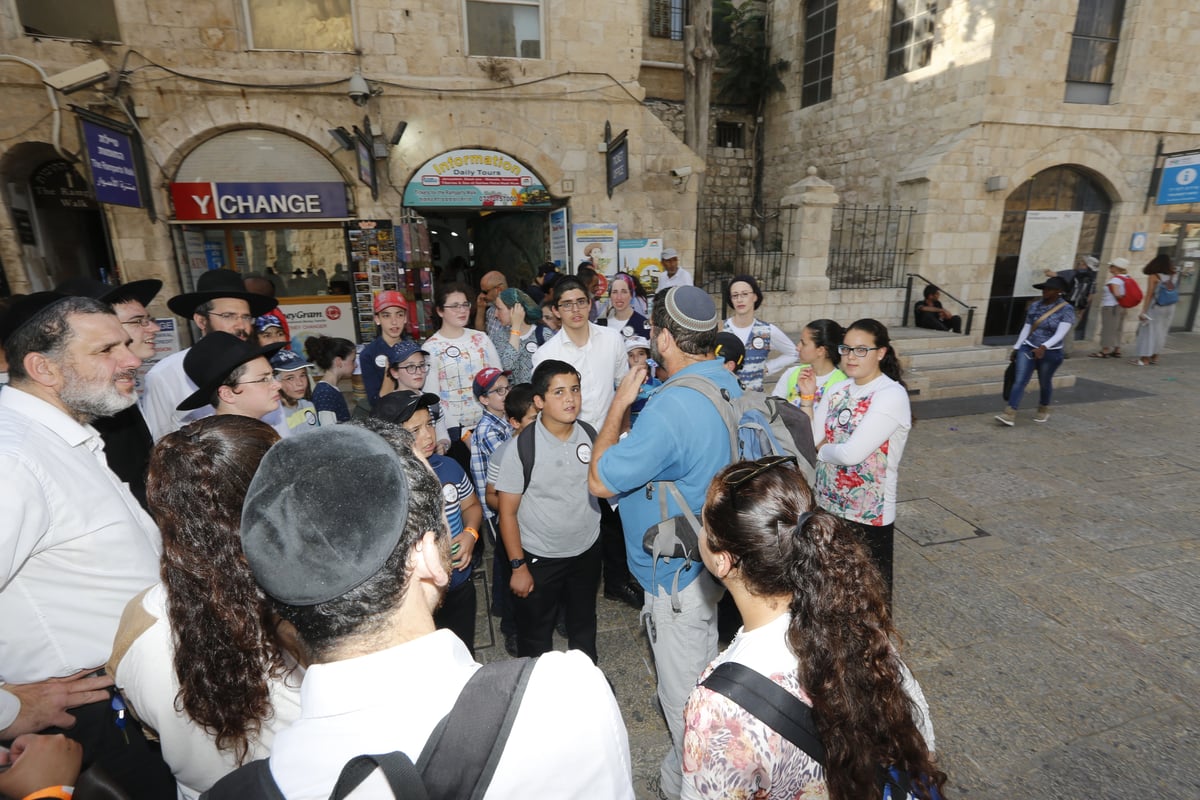 מסע אל לב ההיסטוריה: פרוייקט "בשבילי ירושלים"