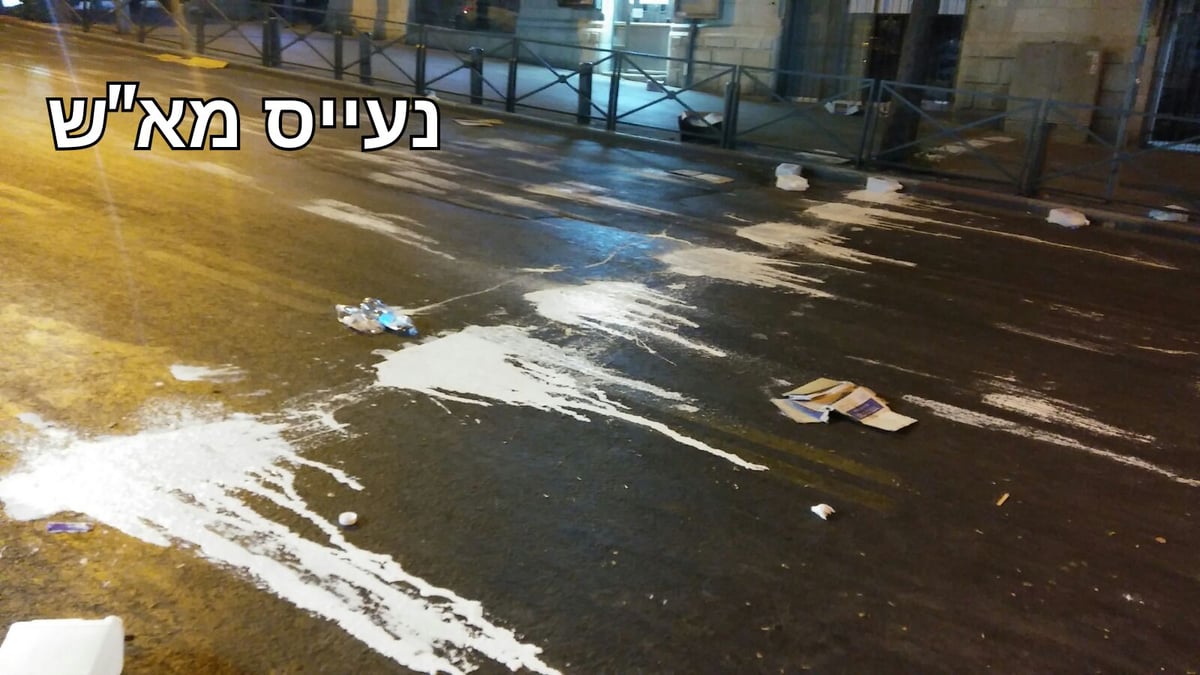 מזעזע: אנטי דתיים ריססו שם ה' על הכביש