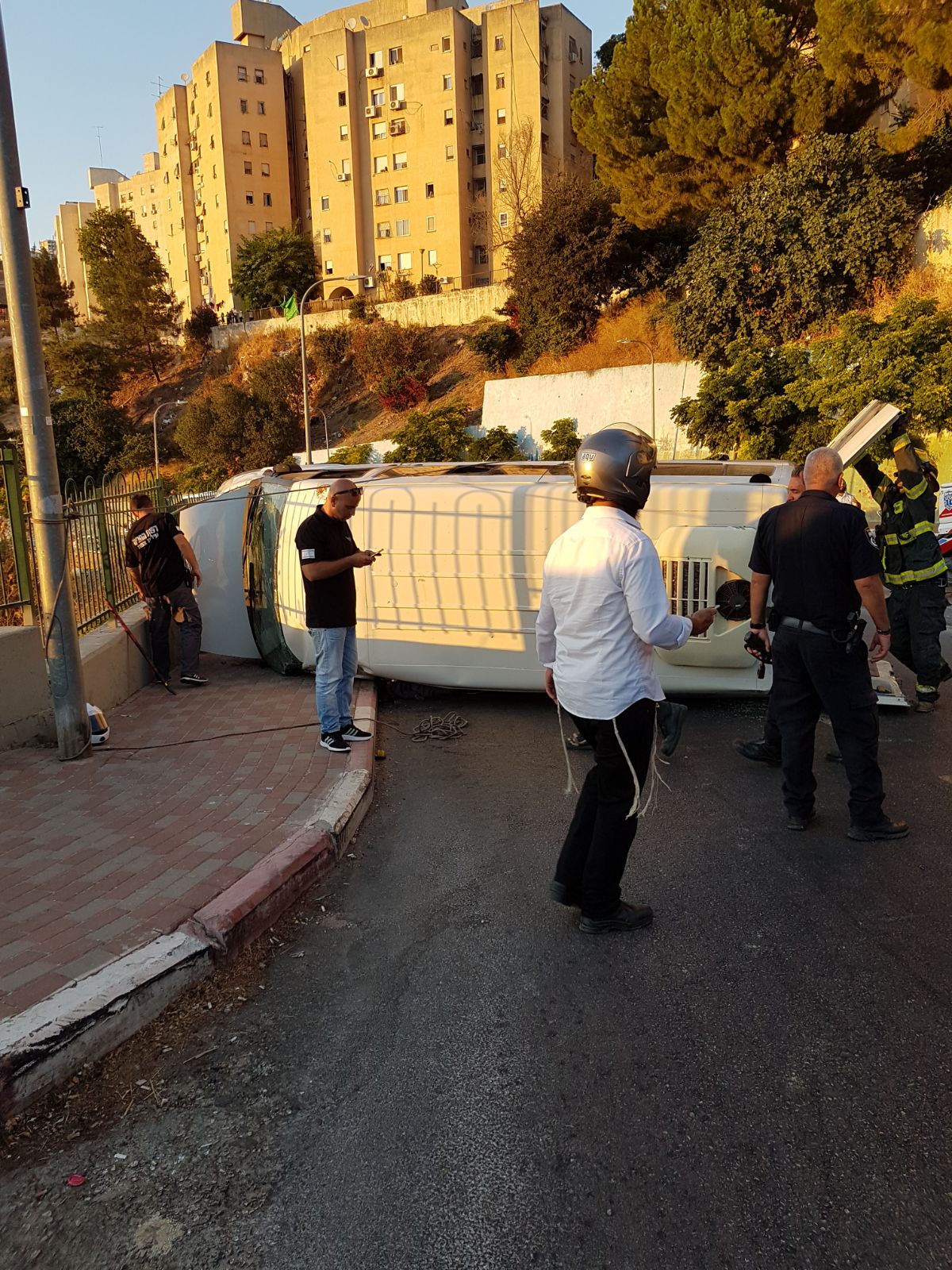 התאונה בצפת, הפצועים חרדים