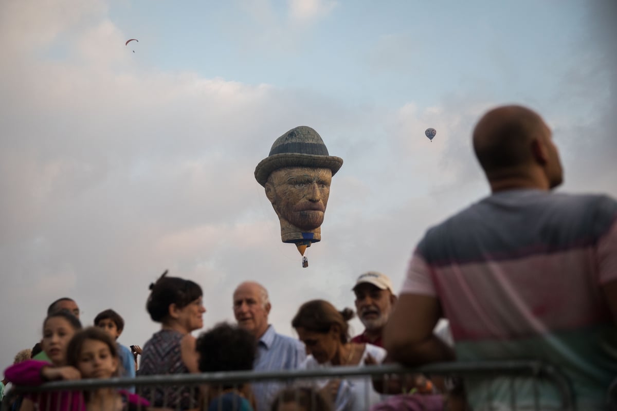 גלריה מרהיבה: פסטיבל כדורים פורחים בנגב