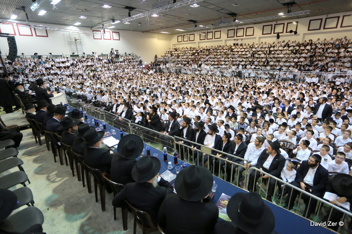 אלפי ילדים בסיום לזכר הרבנית שטיינמן ע"ה