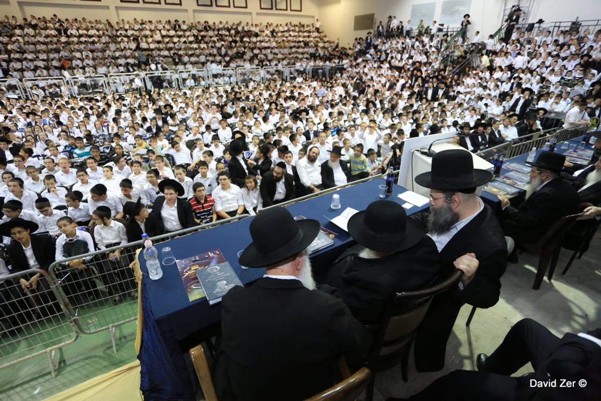 אלפי ילדים בסיום לזכר הרבנית שטיינמן ע"ה