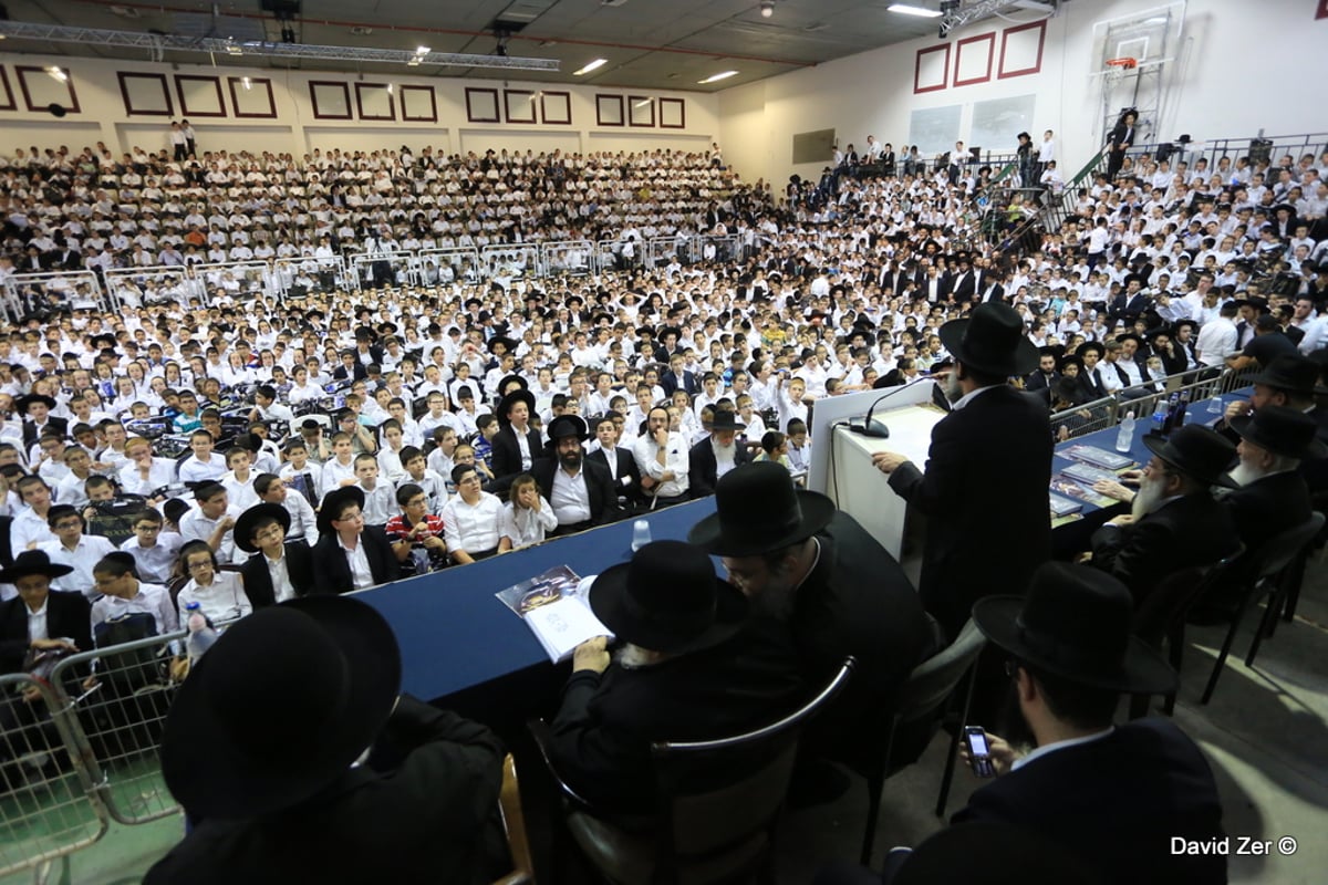 אלפי ילדים בסיום לזכר הרבנית שטיינמן ע"ה