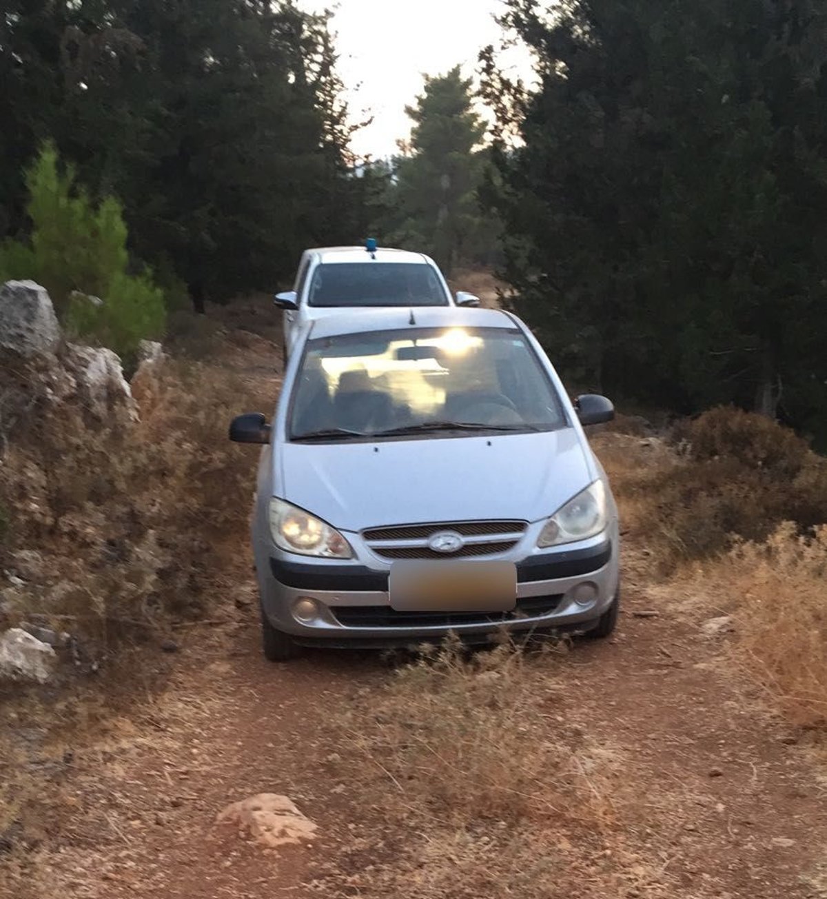 שוטרי מג"ב תפסו גנבי רכבים "על חם"