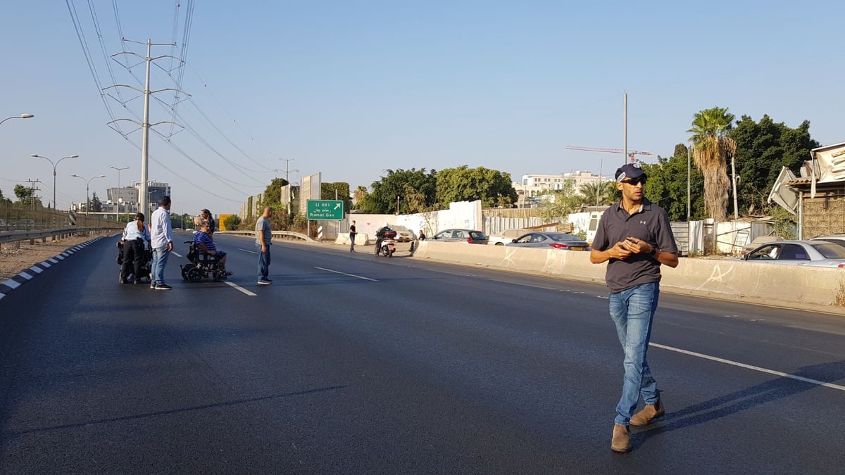 מחאת הנכים הבוקר