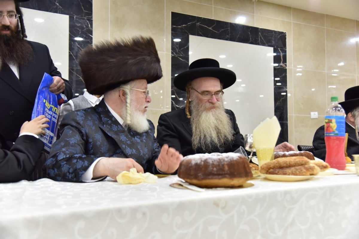 בר מצווה לנכד האדמו"רים משאץ ויז'ניץ וליטשיק